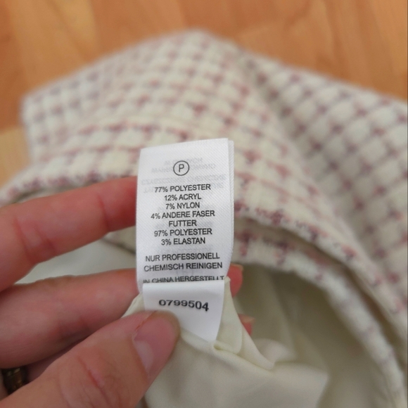 NWT House Of Harlow 1960 Twead Business Suit Skort and Jacket 2 Piece set - Picture 2 of 10